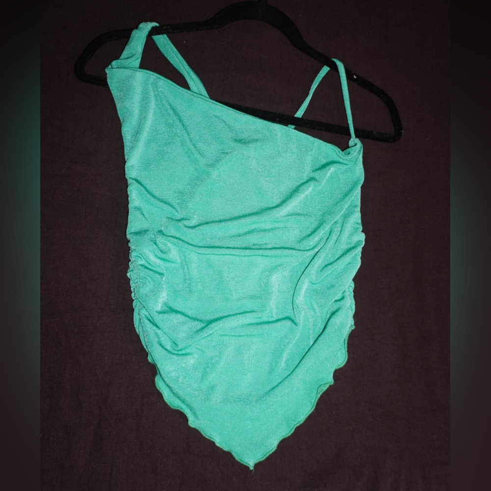 Tiger Mist Asymmetrical Top